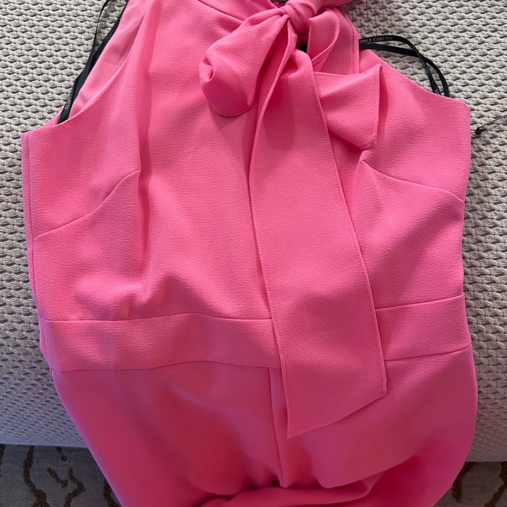 Vince Camuto Vibrant Pink Jumpsuit - Picture 10 of 11